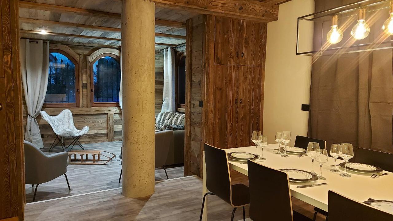 Chalet Serre Cambeou Piscine&Spa Saint-Chaffrey Esterno foto